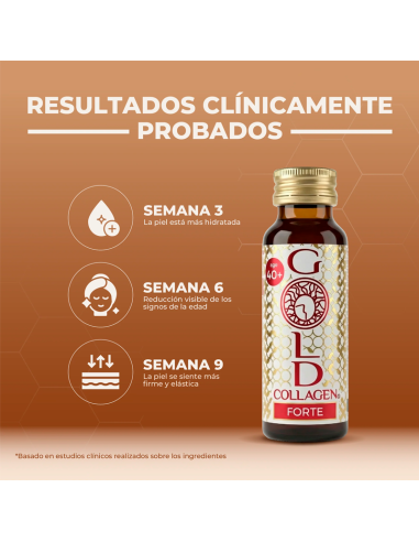 Gold Collagen Forte 10 Ampollas