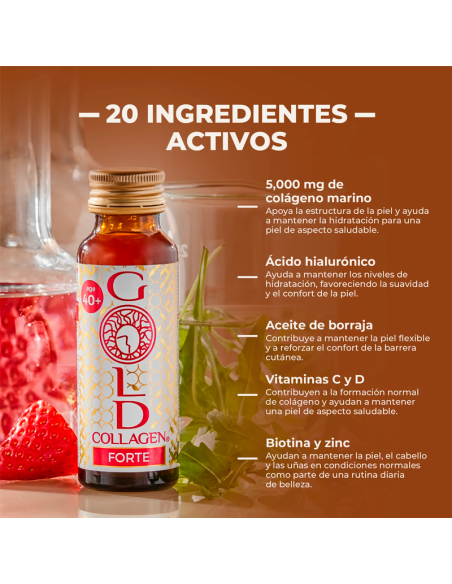 Gold Collagen Forte 10 Ampollas
