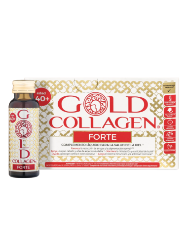 Gold Collagen Forte 10 Ampollas
