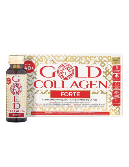 Gold Collagen Forte 10 Ampollas