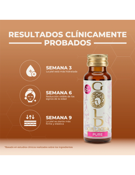 Gold Collagen Pure 10 Ampollas
