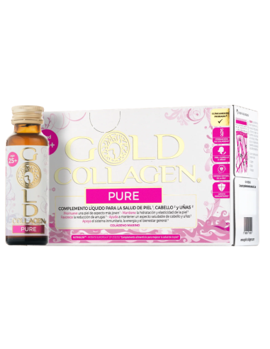 Gold Collagen Pure 10 Ampollas