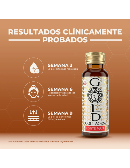 Gold Collagen Forte Plus 10 Frascos 50 Ml