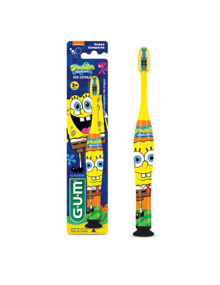 Gum Cepillo Junior Bobesponja +3 años