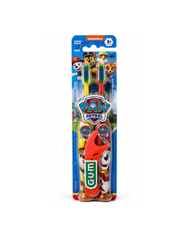 Gum Cepillo Suave Paw Patrol Duplo +3 Años 4060