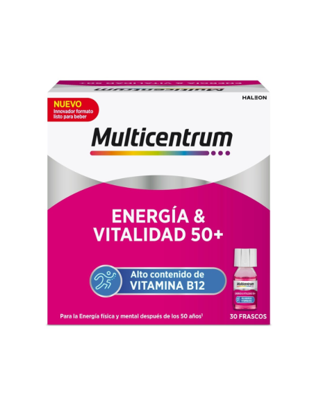 Multicentrum Energia & Vitalidad 50+ 30 Frascos