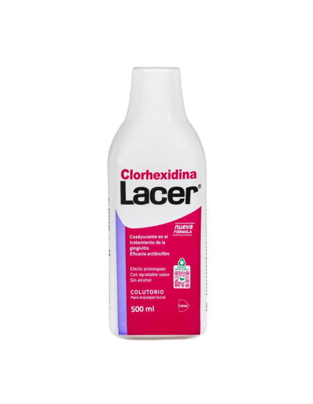 Lacer Colutorio Clorhexidina 0.2% 500 Ml