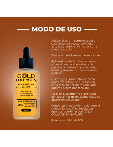 Gold Collagen Scalp Revival Serum 100 Ml