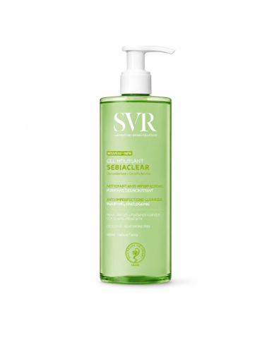 Svr Gel Moussant Sebiaclear Anti-Imperf 400 Ml