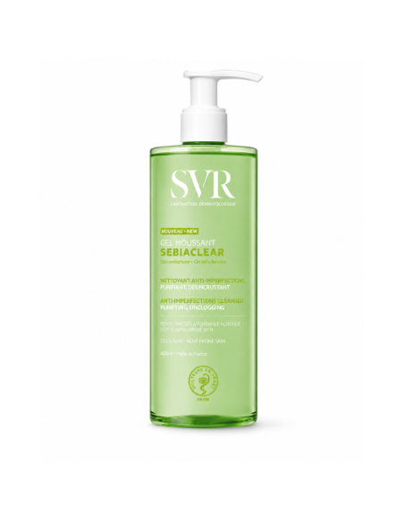 Svr Gel Moussant Sebiaclear Anti-Imperf 400 Ml
