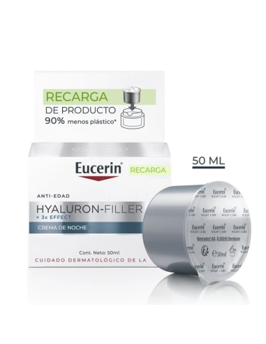 Eucerin Antiedad Hf Noche Recarga 50 Ml