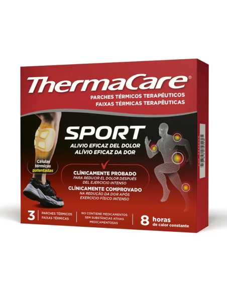 Thermacare Parche Termico Sport 3 Parches