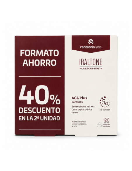 Iraltone Aga Plus Pack Ahorro 120 Capsulas