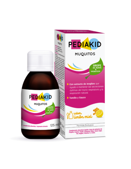 Pediakid Jarabe Muquitos Nariz Garganta 125 Ml