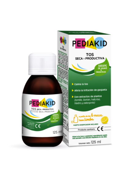 Pediakid Jarabe Tos Seca Y Productiva 125 Ml