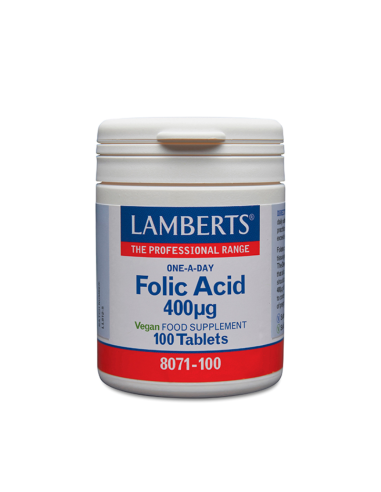 Lamberts Acido Folico 400 100 Tabletas
