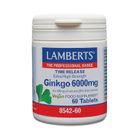 Lamberts Ginkgo Biloba 6000 Mg 60 Tabletas