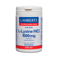Lamberts L-Lisina Hcl 1000 Mg 120 Tabs