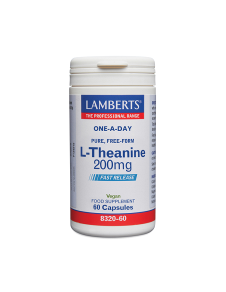 Lamberts L-Teanina 200 Mg 60 Tabletas