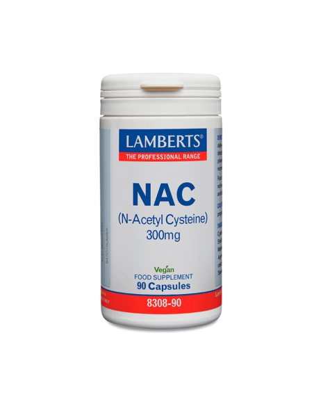 Lamberts Nac (N-Acetil Cisteina) 300 Mg 90 Caps