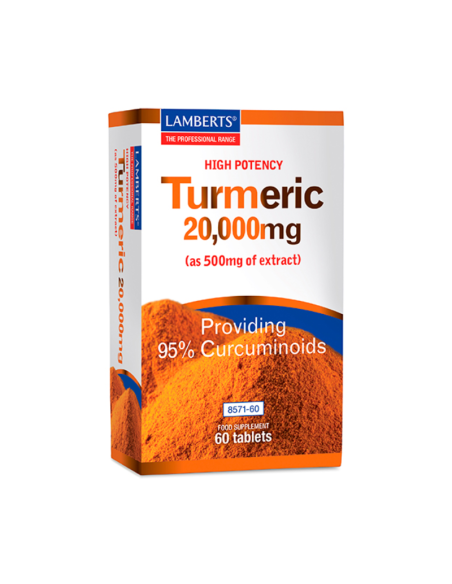 Lamberts Turmeric 20000 Mg 60 Tabletas