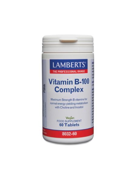 Lamberts Vitamina B100 Complex 60 Tabletas