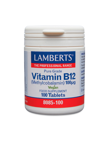 Lamberts Vitamina B12 100 µg 100 Tabletas