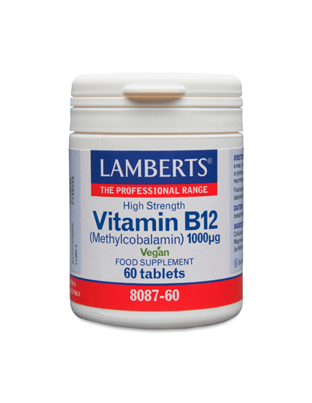 Lamberts Vitamina B12 1000µg 60 Tabletas