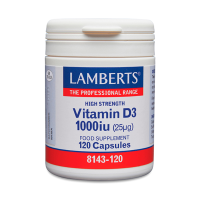 Lamberts Vitamina D3 1000 Iu 120 Caps