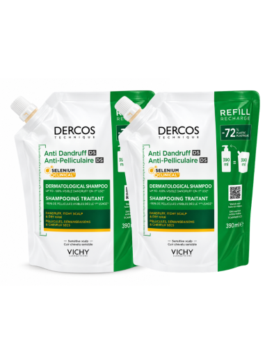 VIchy Dercos Anticaspa Seco x2 Pack Ahorro