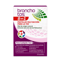 Bronchotos 8 En 1 20 Pastillas
