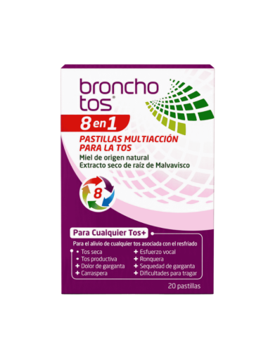 Bronchotos 8 En 1 20 Pastillas