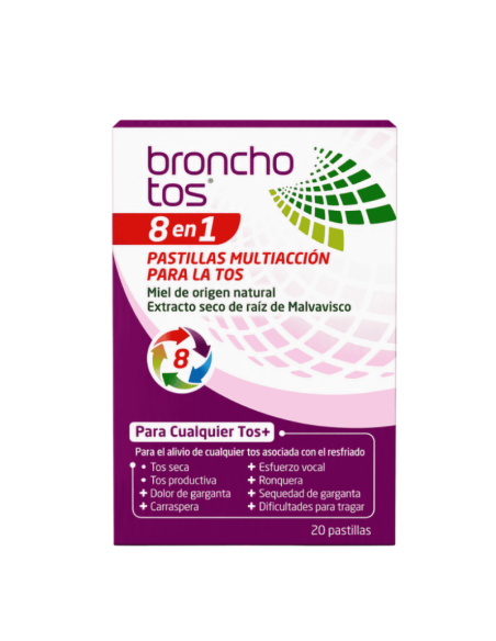 Bronchotos 8 En 1 20 Pastillas