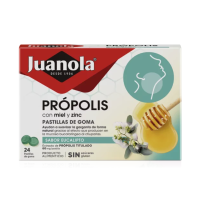 Juanola Propolis Miel Zinc Eucalipto 24 U