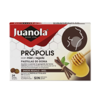 Juanola Propolis Regaliz-Miel 24 U