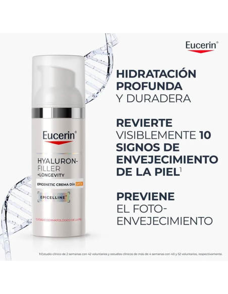 Eucerin Hyaluron Filler Long Crem Dia Fps30
