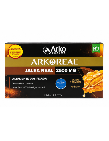 Arkoreal Jalea Real Mega Forte 2500 Mg 20 Amp