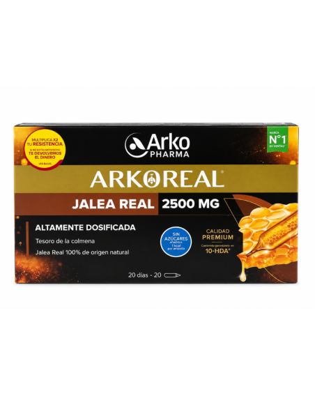 Arkoreal Jalea Real Mega Forte 2500 Mg 20 Amp