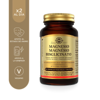 Solgar Magnesio Glycinate 60 Capsulas 2