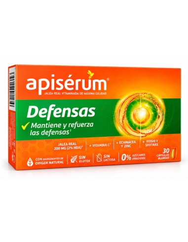 Apiserum Defensas 30 Cápsulas