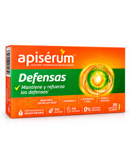 Apiserum Defensas 30 Cápsulas