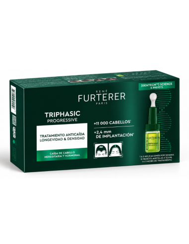 Rene Furterer Triphasic Progresiva Anticaida 8u