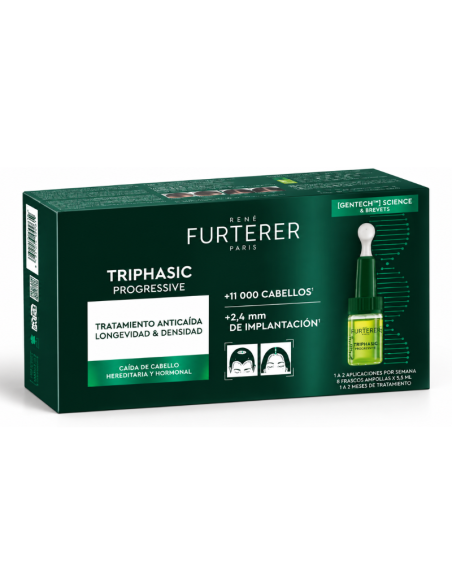 Rene Furterer Triphasic Progresiva Anticaida 8u