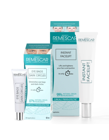 remescar bolsa/ojeras +lifting facial