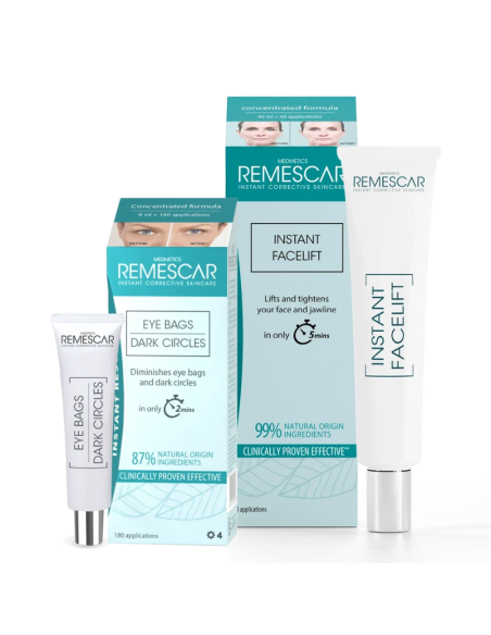 remescar bolsa/ojeras +lifting facial