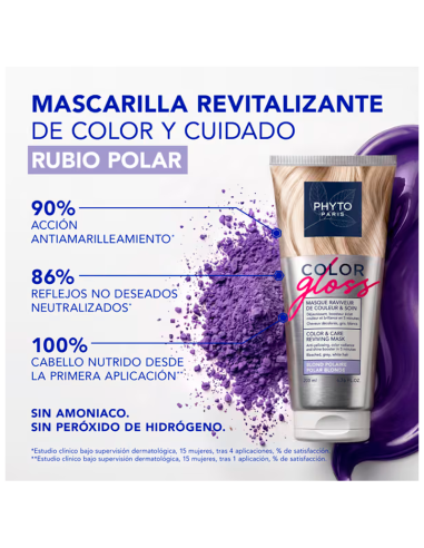 Phyto Gloss Mascarilla Blond Polaire 200ml