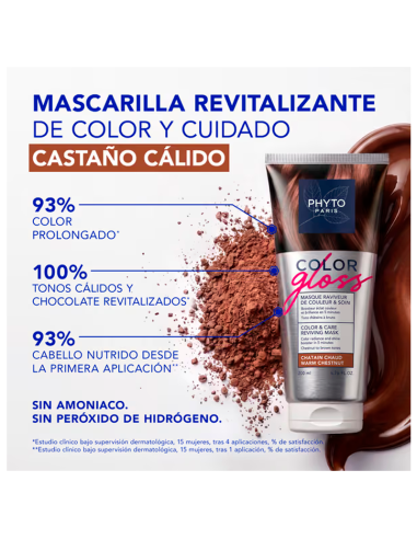Phyto Gloss Mascarilla Chatain Chaud 200ml