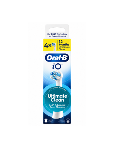 Oral B Io Recambio Ultimate Clean Blanco 4 U