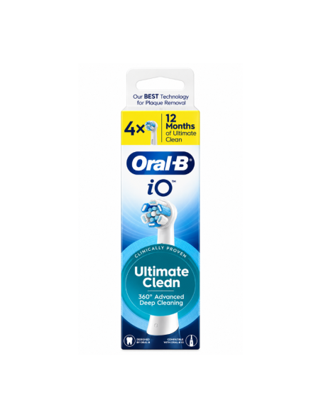 Oral B Io Recambio Ultimate Clean Blanco 4 U