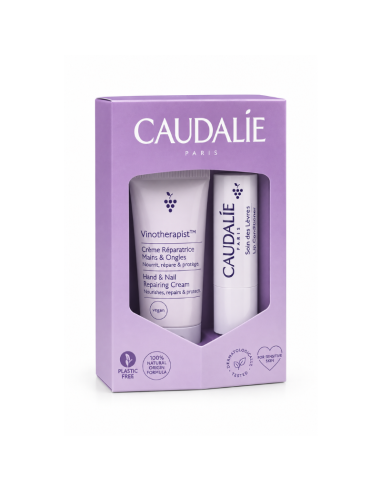 Caudalie Pack Crema De Manos Y Labios